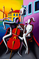 Venetian Serenade, 2023 by Mark Kostabi