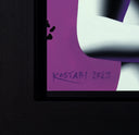 Blossoming Pop, 2023 by Mark Kostabi detail corner