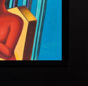 The Heartbeat of America, 2023 by Mark Kostabi detail corner