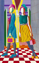 The Chic Divide, 2024 by Mark Kostabi