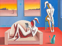 Exchanging Notes, 2025 by Mark Kostabi