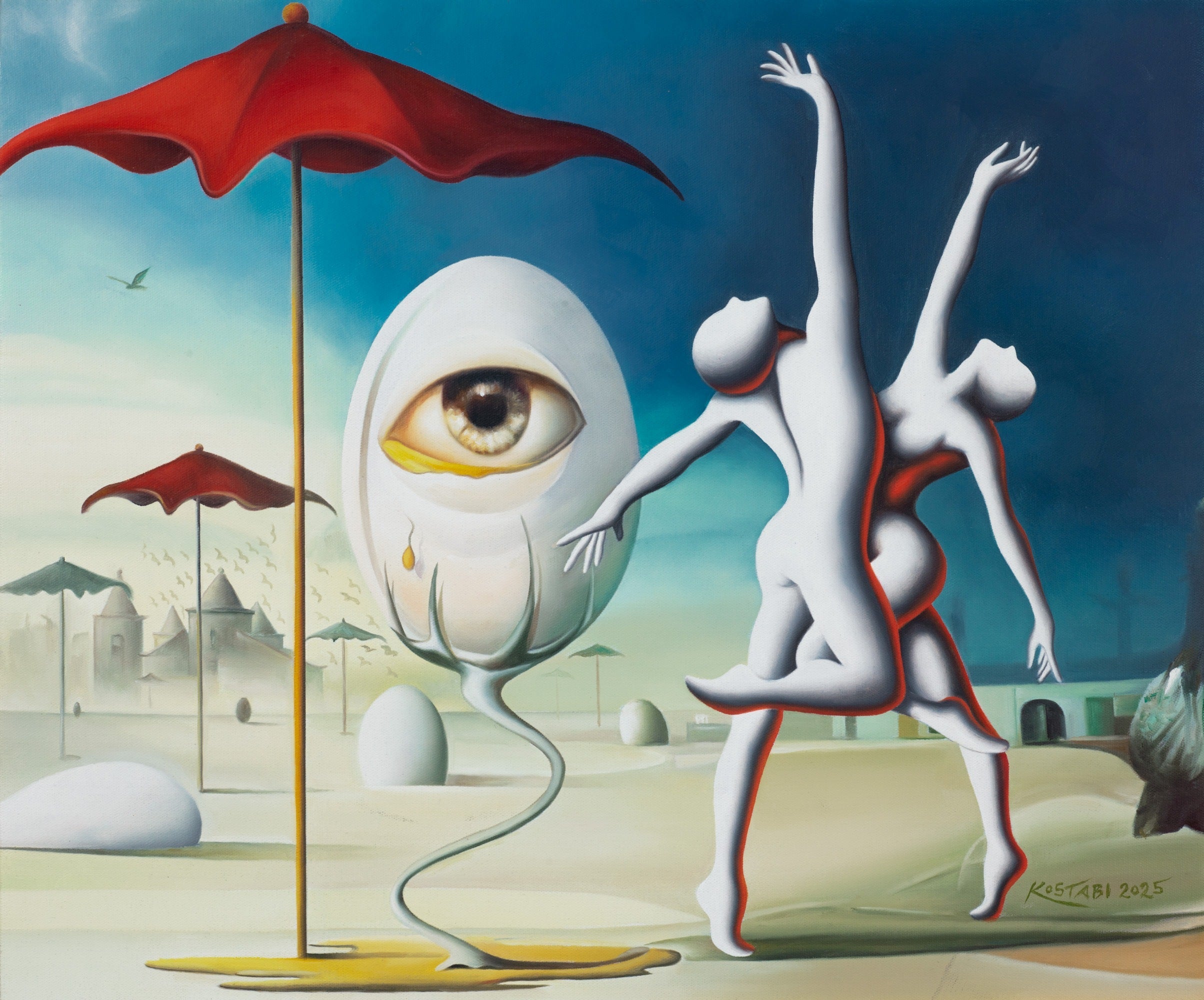 Kevin Coates A Hidden Alchemy ケヴィンコーツ作品集 Awakening the Cosmic Gaze, 2025 by Mark Kostabi | Martin Lawrence
