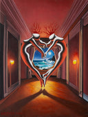 Where We Become A Window, 2026 by Mark Kostabi