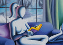 The Quiet Exchange, 2026 by Mark Kostabi