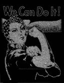 Rosie the Riveter (Pictures of Diamonds), 2004 by Vik Muniz