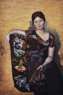 Portrait of Olga in an Armchair (Pictures of Pigment), 2007 by Vik Muniz