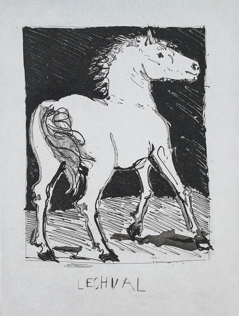 The Horse, 1942 (Histoire Naturelle - Textes de Buffon, B.328) by Pablo Picasso