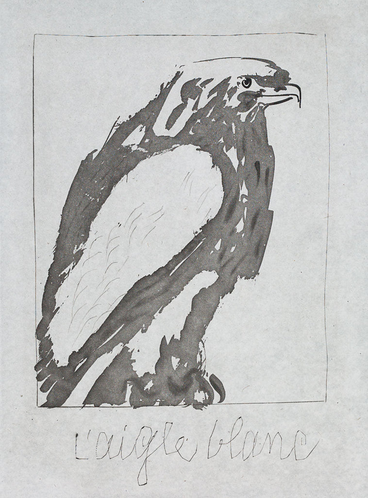 The White Eagle, 1942 (Histoire Naturelle - Textes de Buffon, B.340) by Pablo Picasso