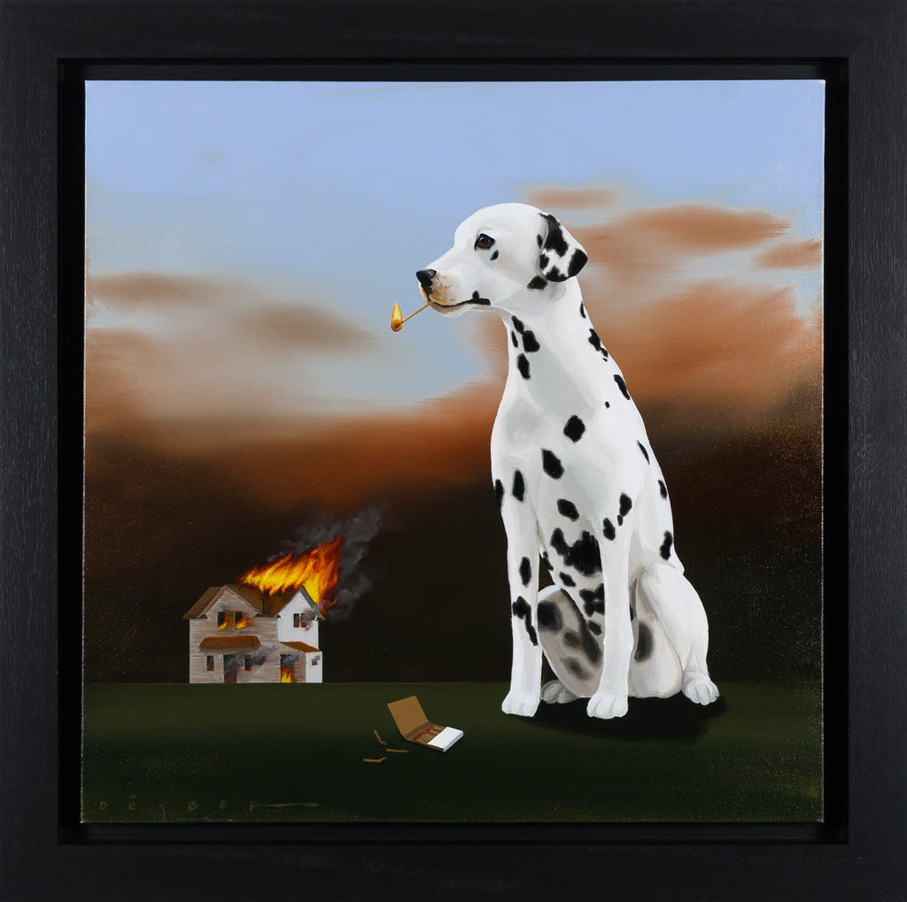 Fire Dog V by Robert Deyber