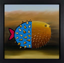 Half Life XIII, 2021 by Robert Deyber framed