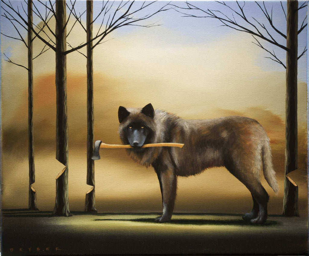 Timber Wolf by Robert Deyber