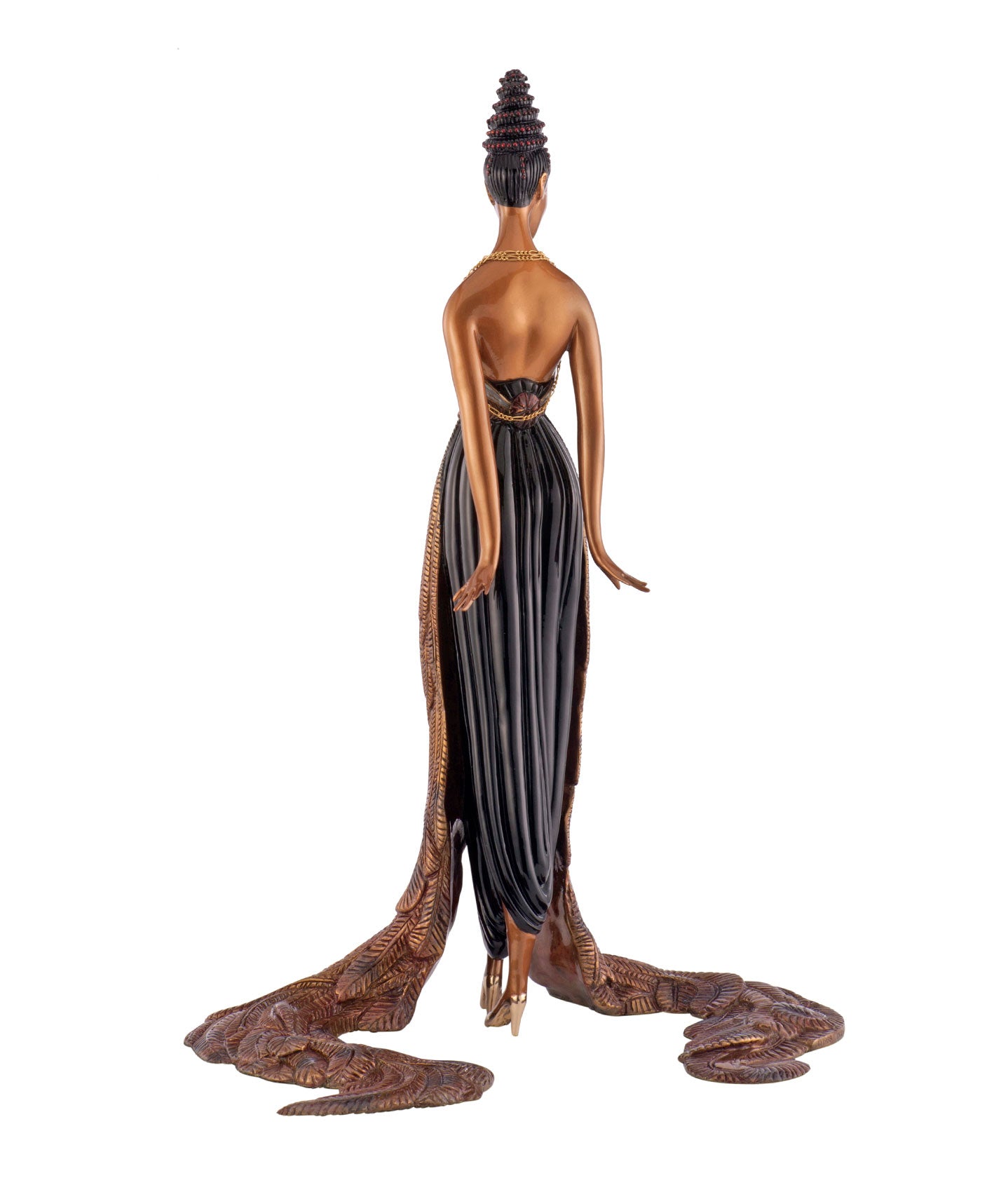 Feather Gown by Erté - Romain de Tirtoff | Martin Lawrence Galleries