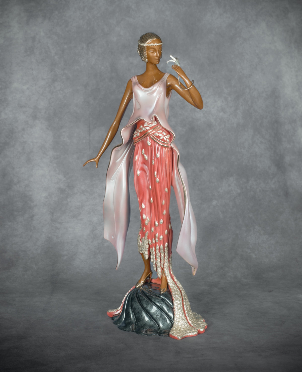 Flower Petal Gown by Erté front