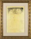 Darius Vowed He Would Hang... (King, I Shall Await You at Babylon), 1973 by Salvador Dalí framed