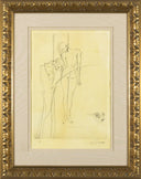Kings Hanging in the Trees... (King, I Shall Await You at Babylon), 1973 by Salvador Dalí framed