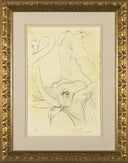 Now it is Evening... (King, I Shall Await You at Babylon), 1973 by Salvador Dalí framed