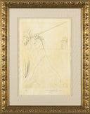 There are Some Soldiers...(King, I Shall Await You at Babylon), 1973 by Salvador Dalí framed