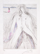 Woman on Horseback (Venus in Furs) by Salvador Dali