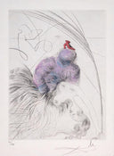 Woman with Shoe (Venus in Furs) by Salvador Dali