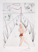 Woman with Whip (Venus in Furs) by Salvador Dali