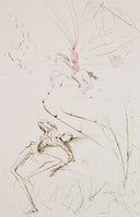 Tristan's Last Fight (Tristan and Iseult, Plate T), 1970