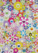 An Homage to Yves Klein, Multicolor B by Takashi Murakami