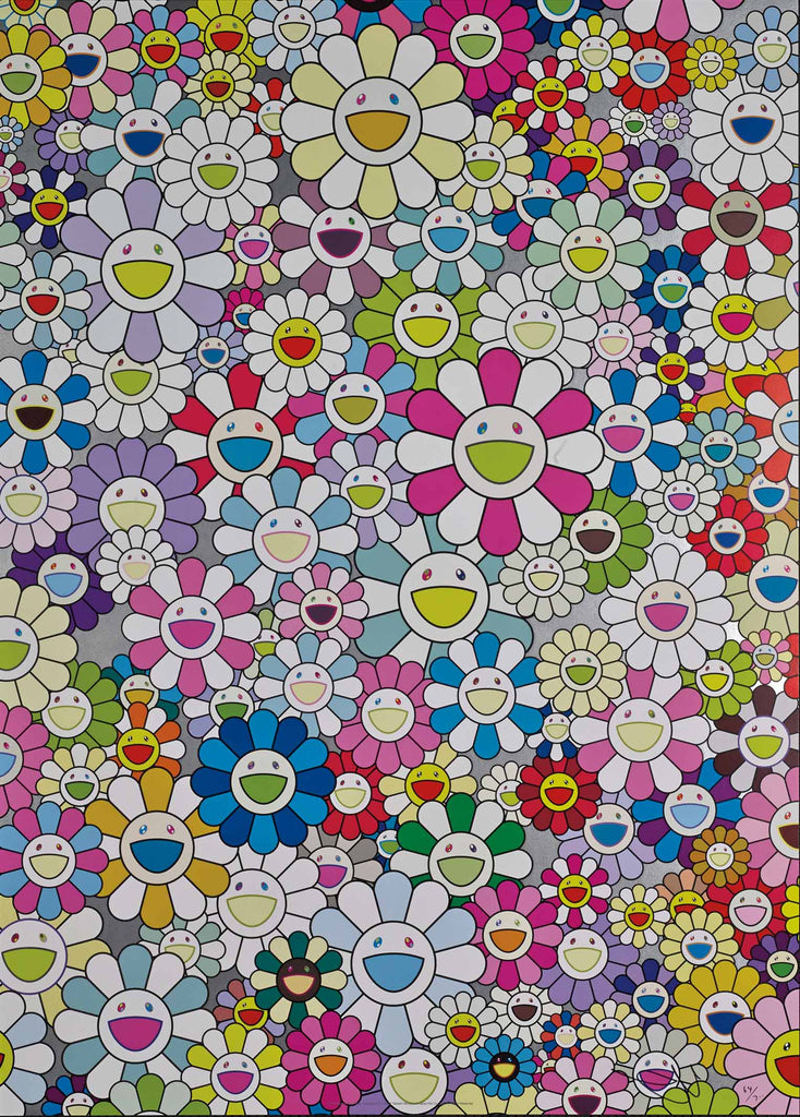 An Homage to Yves Klein, Multicolor C, 2012 by Takashi Murakami