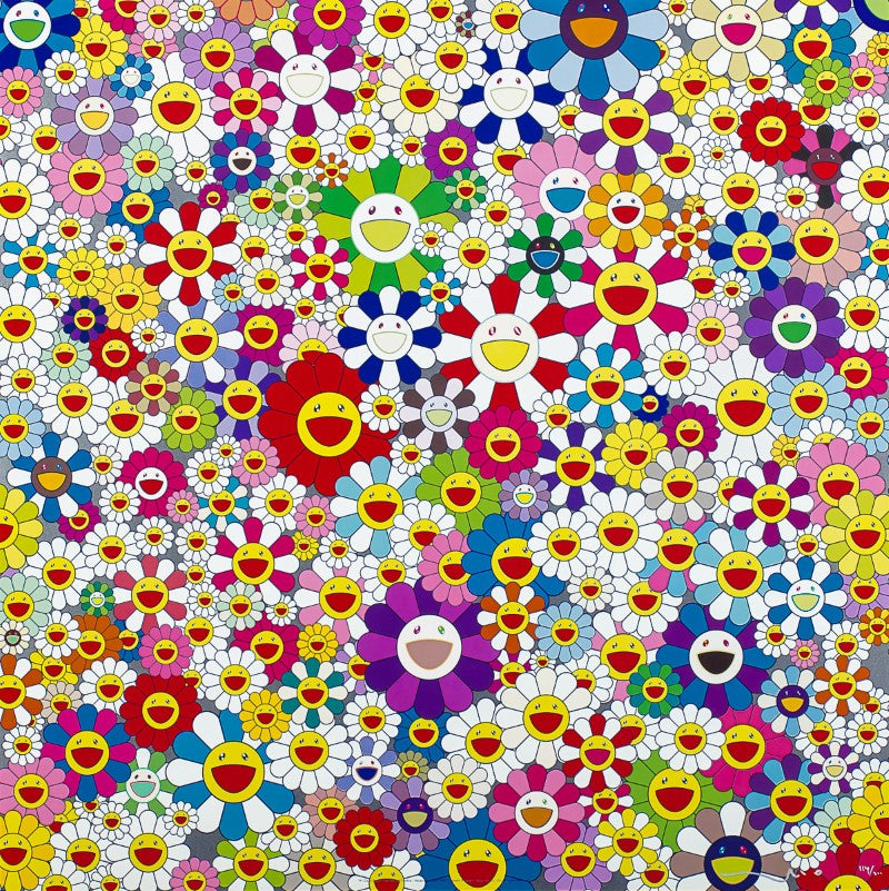 If I Could Reach That Field of Flowers, I Would Die Happy, 2010 by Takashi Murakami