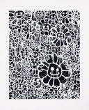 Madsaki Flowers Black B by Takashi Murakami