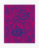Madsaki Flowers Pink A by Takashi Murakami