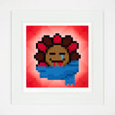 Murakami.Flower #7236 Muffler by Takashi Murakami