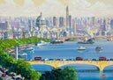 Thames at Waterloo (London-Paris Suite), 1997