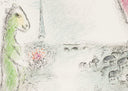 The Two Banks (M.974), 1980 by Marc Chagall detail 2