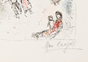 The Two Banks (M.974), 1980 by Marc Chagall signature