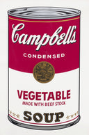 Vegetable Soup (Campbell's Soup I, FS.II.48), 1968