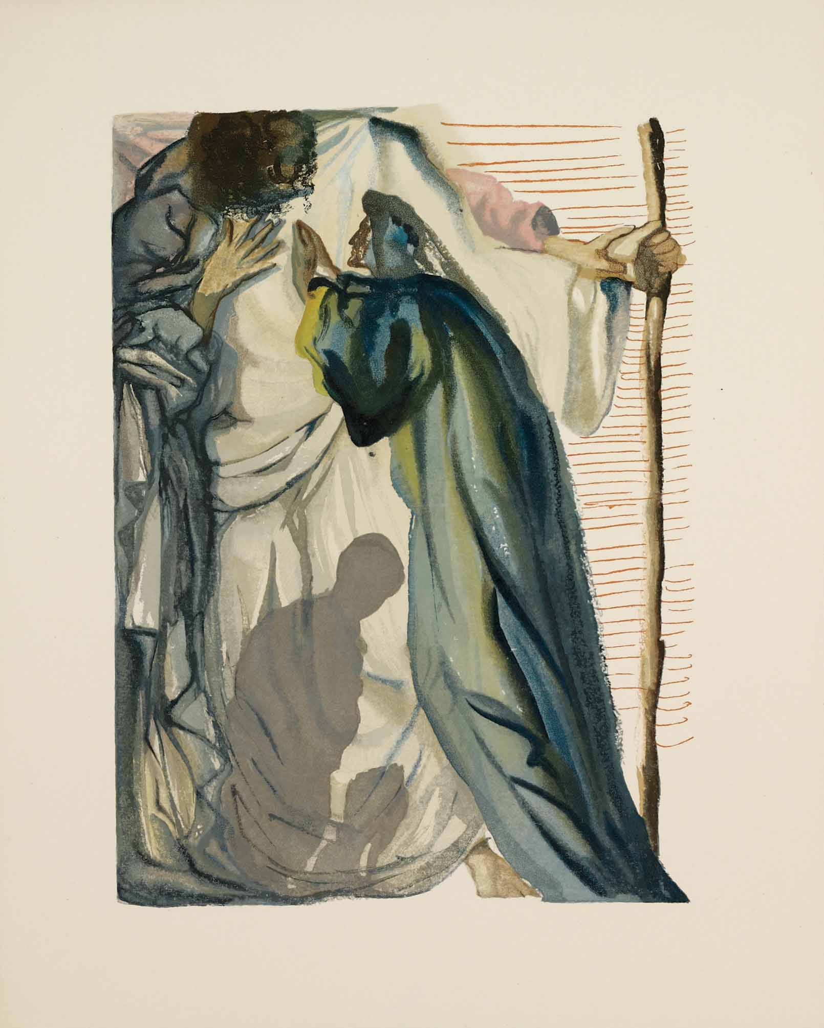Purgatory Canto 14 (The Divine Comedy), 1959-1964 by Salvador Dalí
