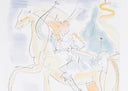 Couple on Horseback (Hommage à Albrecht Dürer, Plate L), 1971