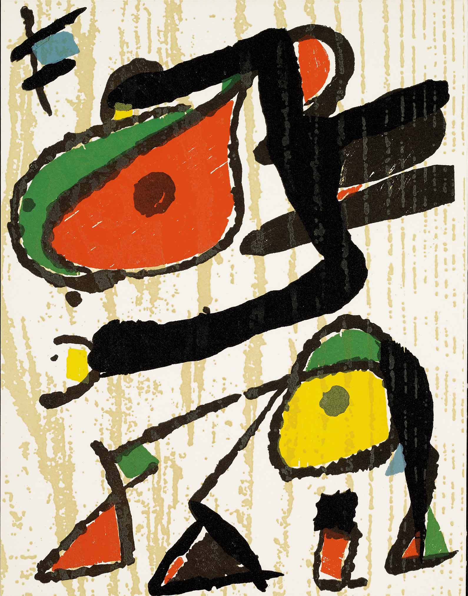 Untitled (D.1293, Miro Graveur Volume III), 1990 by Joan Miró
