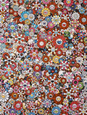 Dazzling Circus: Embrace Peace and Darkness Within Thy Heart, 2013 by Takashi Murakami