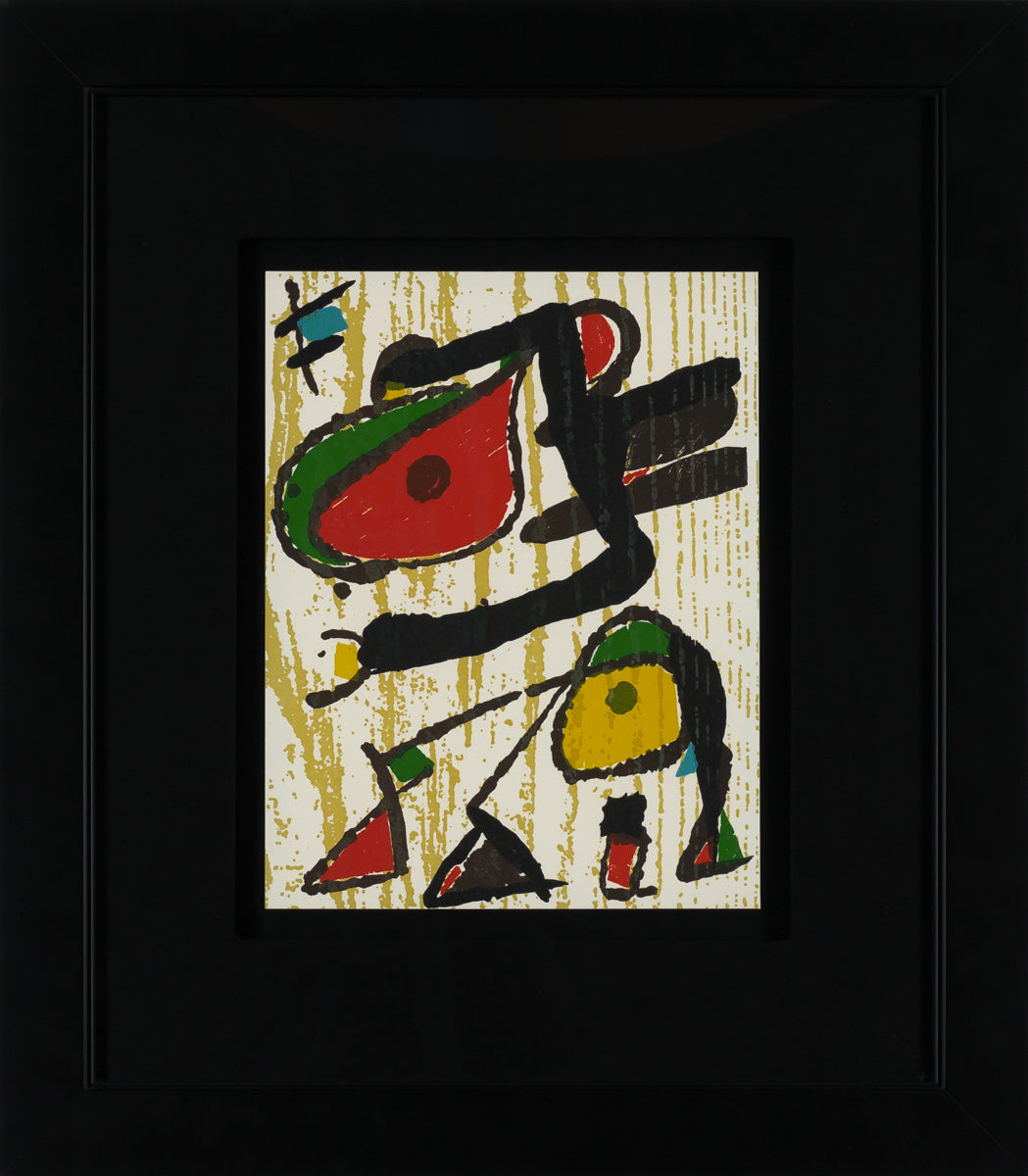 Untitled (D.1293, Miro Graveur Volume III), 1990 by Joan Miró