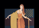 Fringe Cape (American Millionairess Suite), 1987
