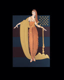 Fringe Cape (American Millionairess Suite), 1987