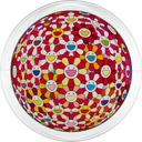 Flowerball: Koi/Red-Crowned Crane Vermillion, 2017