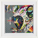 Homage to Francis Bacon (Study of Isabel Rawsthorne) watercolor, 2017