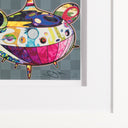 136 - Homage to Francis Bacon (Study of George Dyer) watercolor, 2017