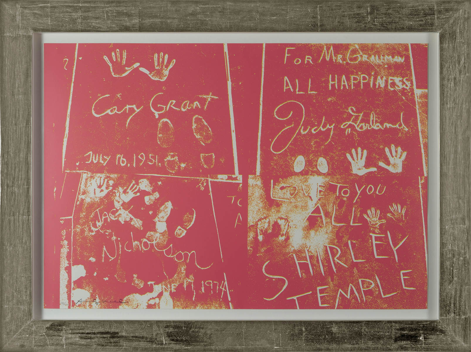 Sidewalk (FS.II.304, Eight by Eight), 1983 by Andy Warhol | Martin