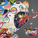 Homage to Francis Bacon (Study of George Dyer) watercolor, 2017