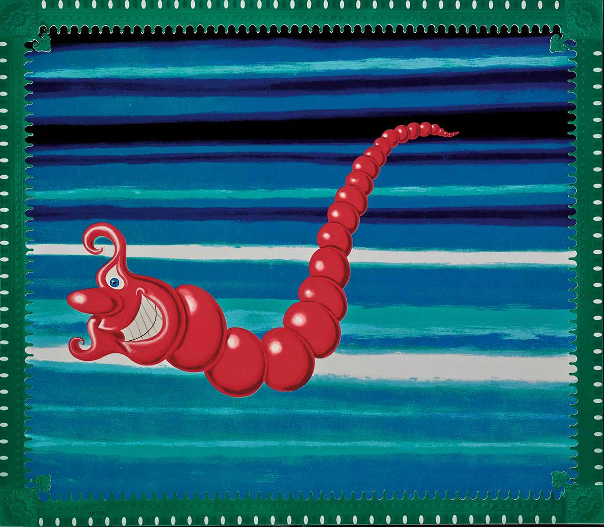 Jade Pea God by Kenny Scharf | Martin Lawrence Galleries