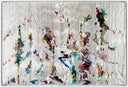 Rhythmic Interaction (Reflections/Platinum), 2021 by Robert Standish framed