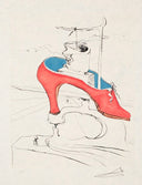 The Curse Overthrown (Plate E) (After Fifty Years of Surrealism), 1974